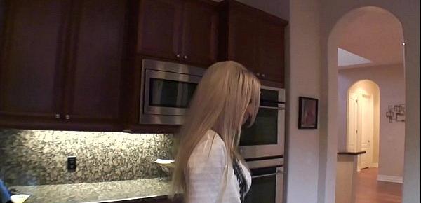  Homemade video of hot blonde Diana Doll fucking young guy